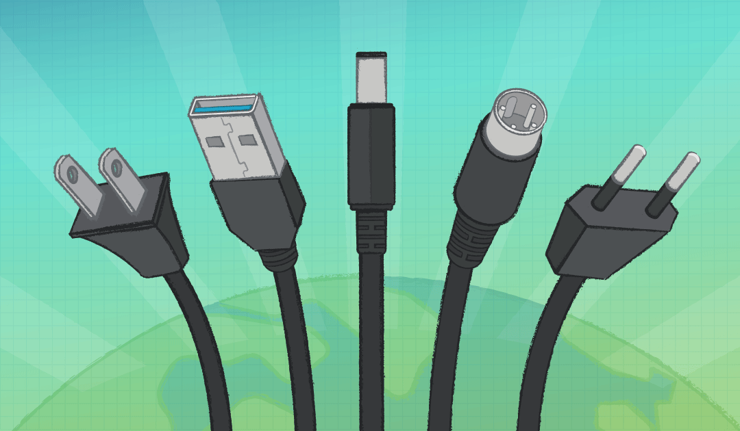 1 to 2 Y cable for power adapter sharing 