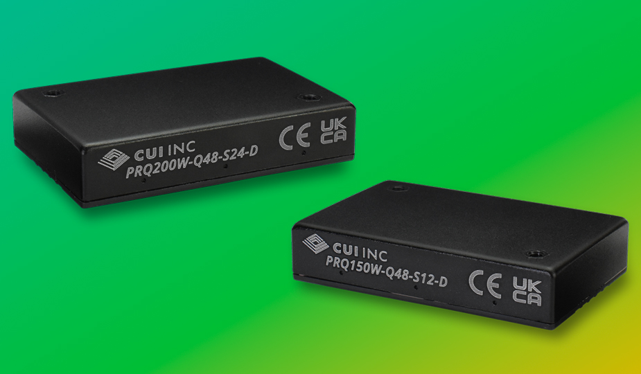 New 150 W and 200 W Dc-Dc Converters Offer Higher Power and Efficiency for Data Processing and Industrial Applications