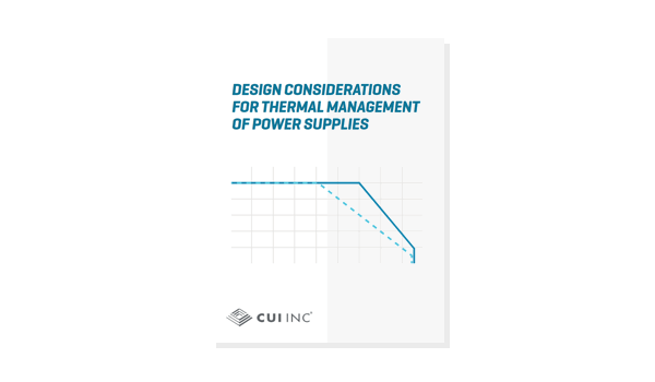 Design Considerations for Thermal Management of Power Supplies